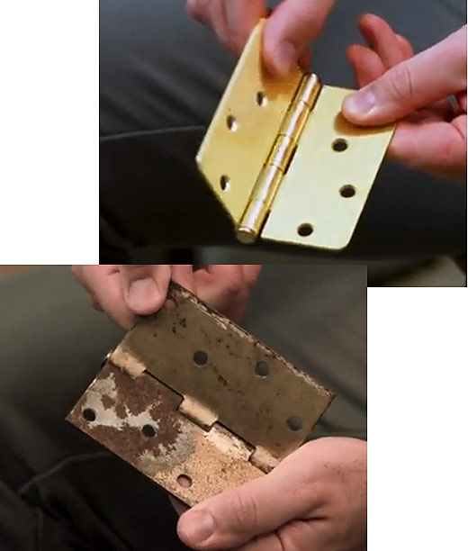 Shiny Door Hinge